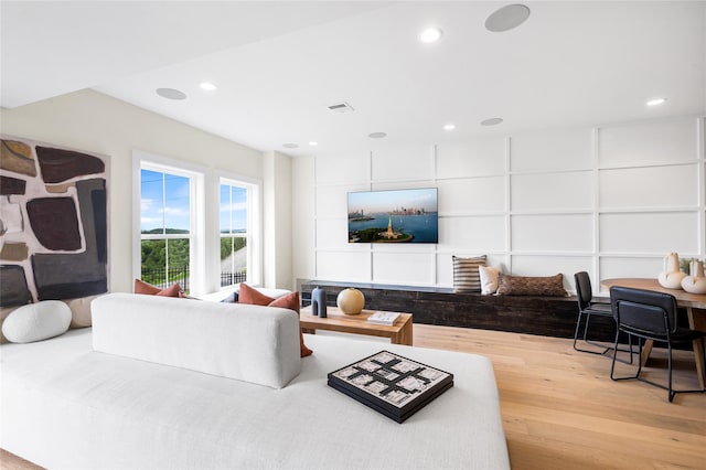 3502 Bennington Dr Unit 113, Fishkill, NY 12524 - living room featuring wood finished floors and recessed lighting
