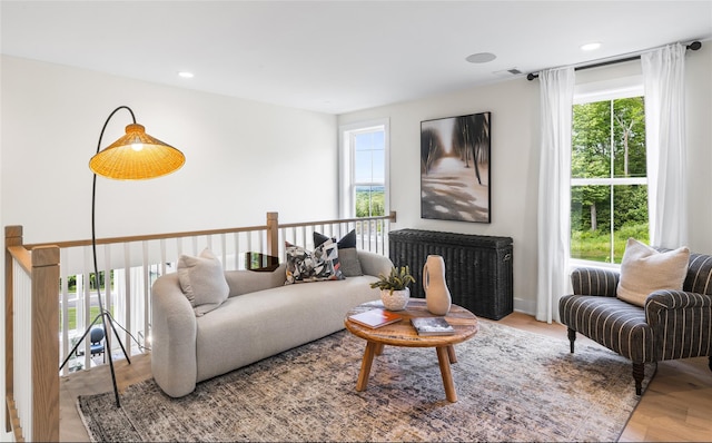3502 Bennington Dr Unit 113, Fishkill, NY 12524 - living area with recessed lighting and wood finished floors