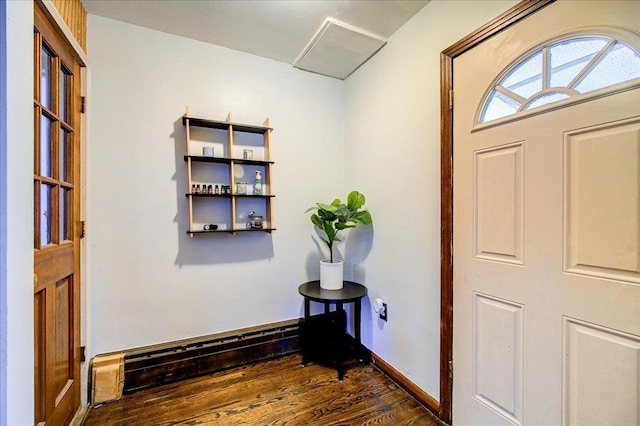 18 Gerow Ln, Cornwall, NY 12553 - entryway featuring dark wood-style floors