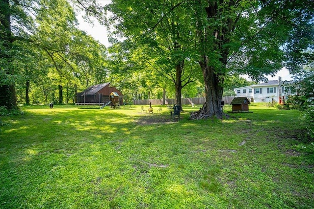 18 Gerow Ln, Cornwall, NY 12553 - view of yard with a playground