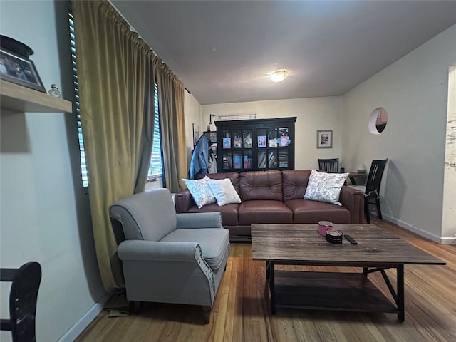 224-43A 64th Ave Unit 43A/545, Oakland Gardens, NY 11364 - living room with wood finished floors and baseboards