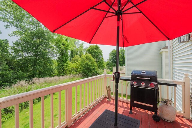 421 Cornwall Meadows Ln, Patterson, NY 12563 - deck with a grill