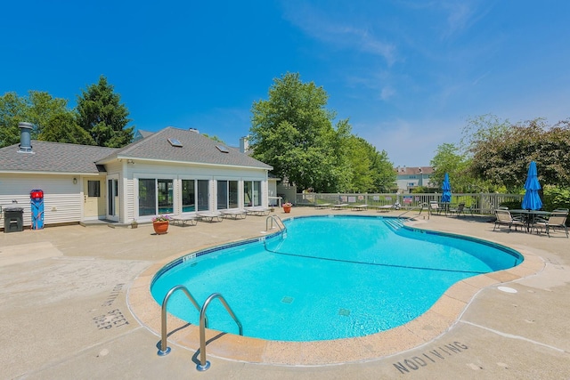 421 Cornwall Meadows Ln, Patterson, NY 12563 - community pool with a patio area
