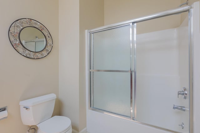 421 Cornwall Meadows Ln, Patterson, NY 12563 - bathroom featuring toilet and enclosed tub / shower combo