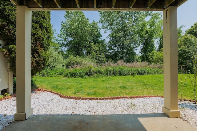 421 Cornwall Meadows Ln, Patterson, NY 12563 - view of grassy yard featuring a patio