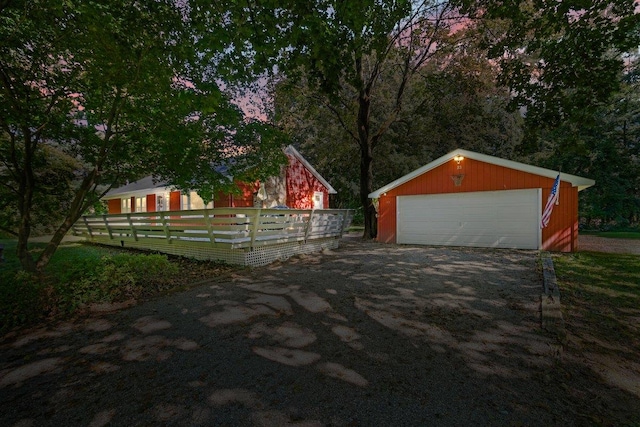 23 Johnson Ln, Millbrook, NY 12545 - view of detached garage