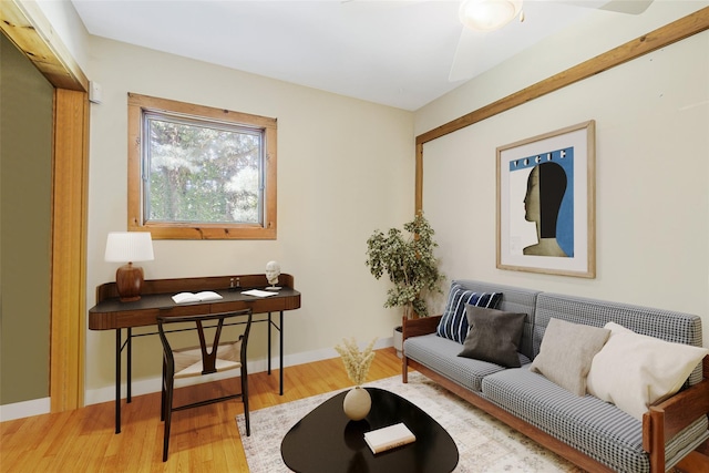 23 Johnson Ln, Millbrook, NY 12545 - living area with wood finished floors and baseboards