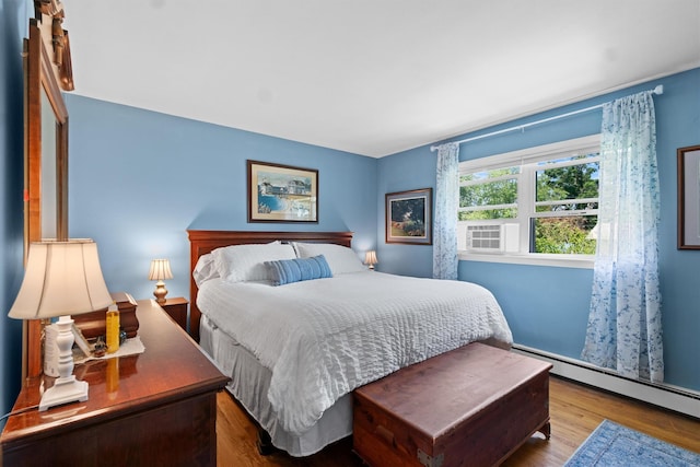 35 Highview Ave, Florida, NY 10921 - bedroom featuring a baseboard radiator and wood finished floors