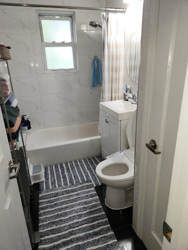 4360 Auburndale Ln, Flushing, NY 11358 - bathroom featuring vanity and shower / tub combo with curtain