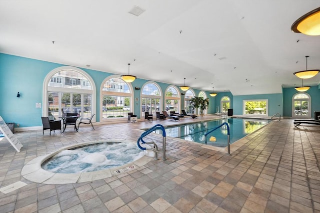 494 Pacing Way Unit 301C, Westbury, NY 11590 - view of indoor pool