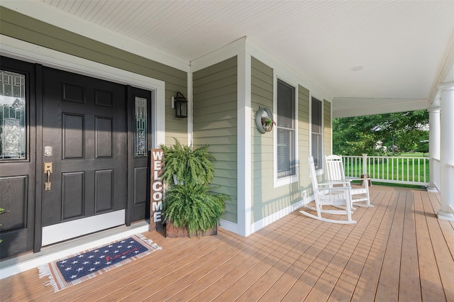 446 M And M Rd, Middletown, NY 10940 - view of exterior entry with covered porch