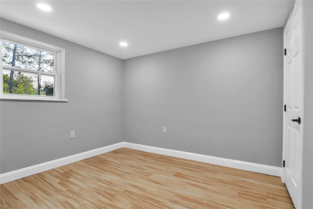236 Martin Dr, Syosset, NY 11791 - unfurnished room featuring recessed lighting, baseboards, and light wood-style floors