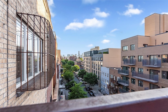 218 Middleton St Unit Apt6Rooftop, Brooklyn, NY 11206 - balcony featuring a city view