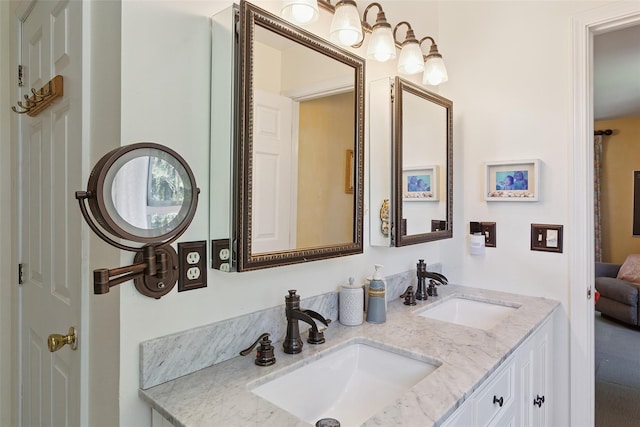 1771 Hanover St, Yorktown Heights, NY 10598 - bathroom featuring double vanity