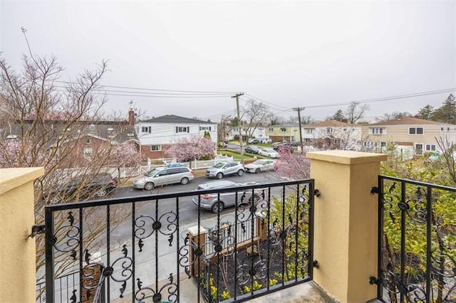 63-39 136th St, Flushing, NY 11367 - balcony with a residential view