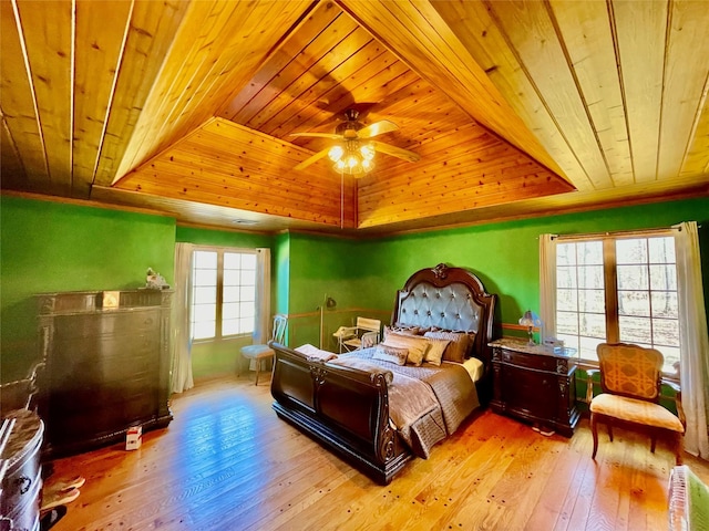 71 Saddleback Ridge Rd, Wallkill, NY 12589 - bedroom featuring wooden ceiling and hardwood / wood-style flooring
