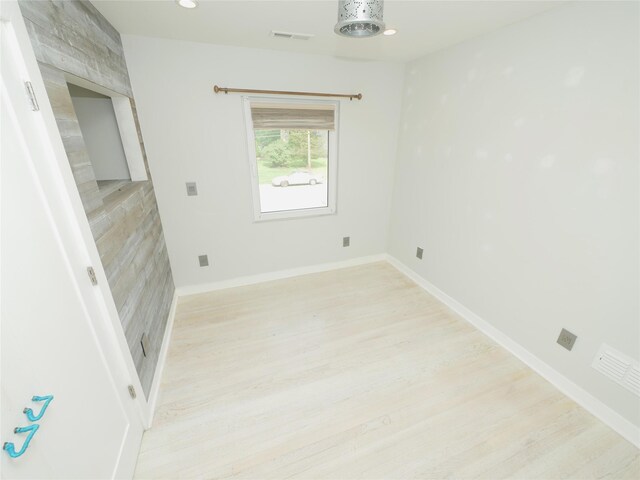 35 Junard Blvd, Port Jefferson Station, NY 11776 - spare room with light wood finished floors, baseboards, and recessed lighting