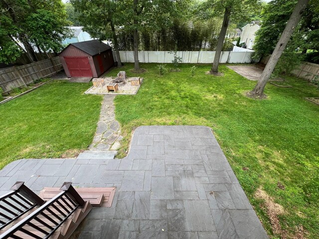 35 Junard Blvd, Port Jefferson Station, NY 11776 - view of yard with a patio