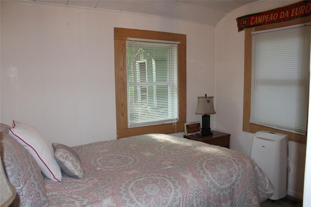 104 Maple Ave, Bethel, NY 12749 - bedroom featuring vaulted ceiling
