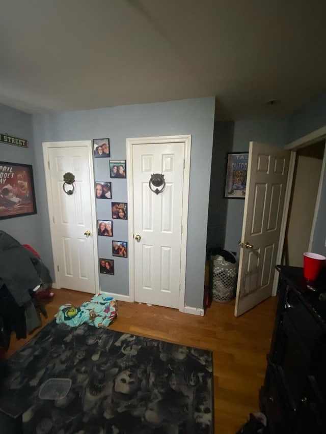 1457 Rosedale Ave, Bronx, NY 10460 - entrance foyer with light wood-type flooring and baseboards