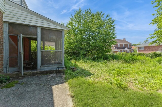 16249 13th Ave, Beechhurst, NY 11357 - view of yard featuring a sunroom