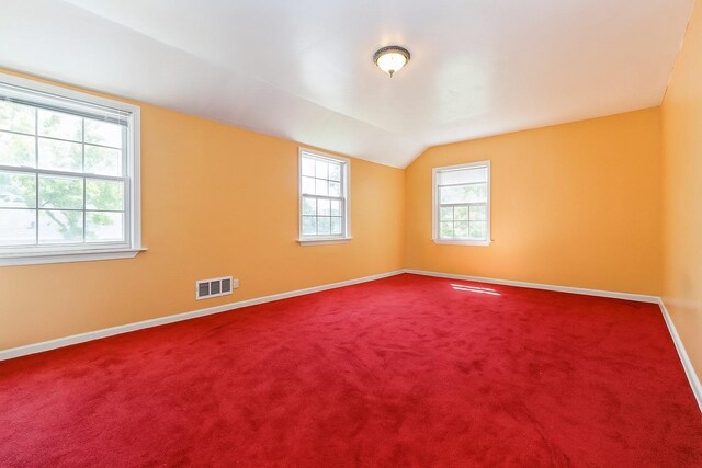 16249 13th Ave, Beechhurst, NY 11357 - carpeted empty room with baseboards and lofted ceiling