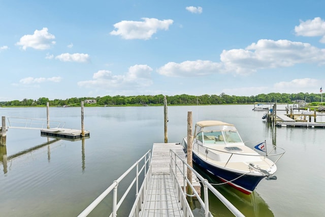 61 Harbor Dr, Sag Harbor, NY 11963 - dock featuring a water view