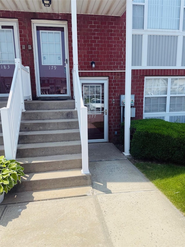 179 Surf Dr Unit 114, Bronx, NY 10473 - entrance to property with brick siding