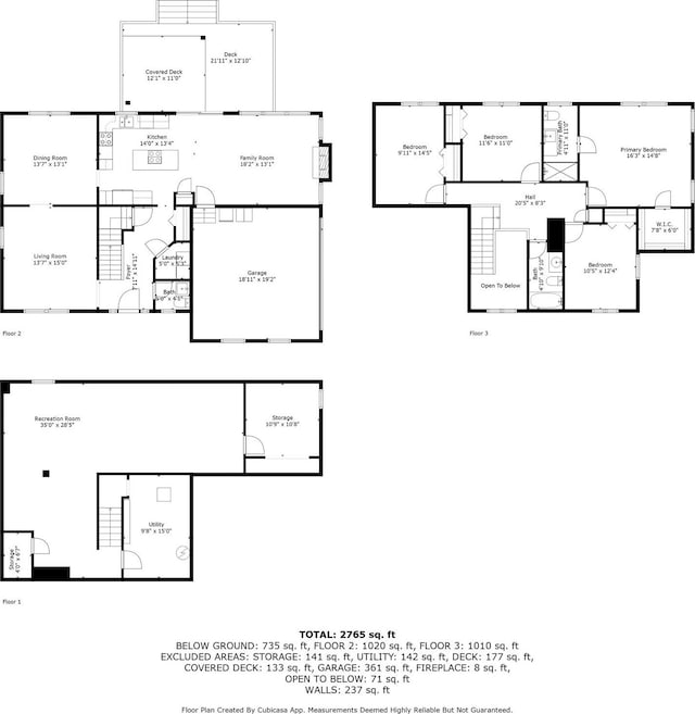 3856 Marcy St, Mohegan Lake, NY 10547 - view of floor plan / room layout