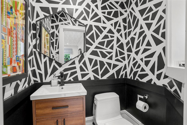 71 Baraud Rd S, Scarsdale, NY 10583 - bathroom with toilet and vanity