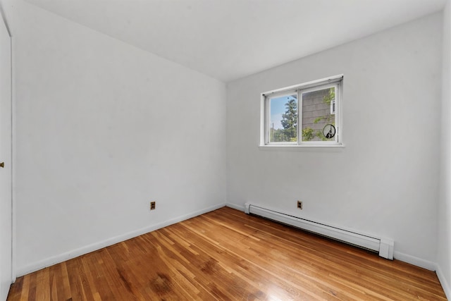 102 Maple St, Croton-On-Hudson, NY 10520 - unfurnished room with a baseboard radiator and light wood-type flooring