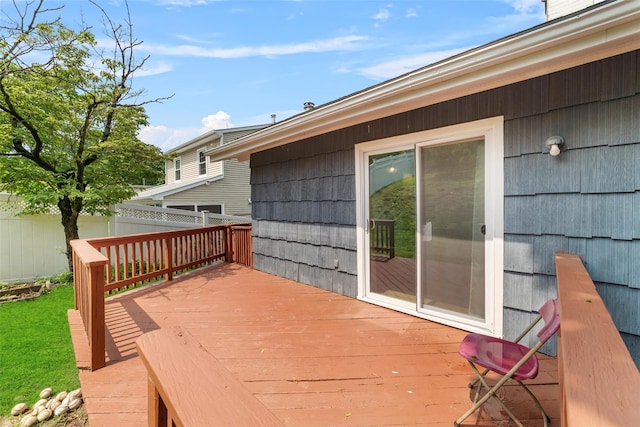 102 Maple St, Croton-On-Hudson, NY 10520 - view of wooden terrace