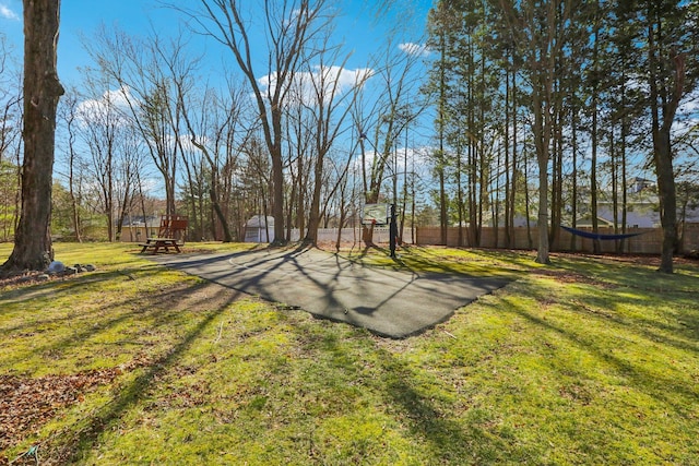 403 Haverstraw Rd, Suffern, NY 10901 - view of yard with basketball court and a playground