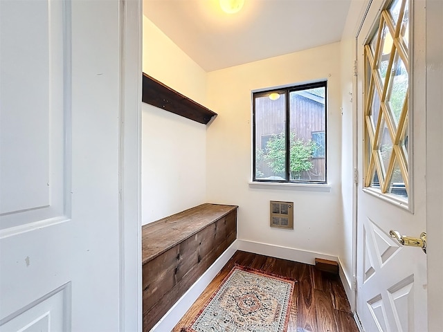 24 Lakeview Ter, Monticello, NY 12701 - mudroom with plenty of natural light, wood finished floors, and heating unit