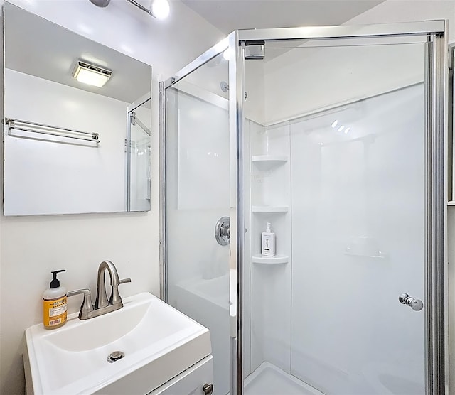 24 Lakeview Ter, Monticello, NY 12701 - bathroom with a stall shower and vanity