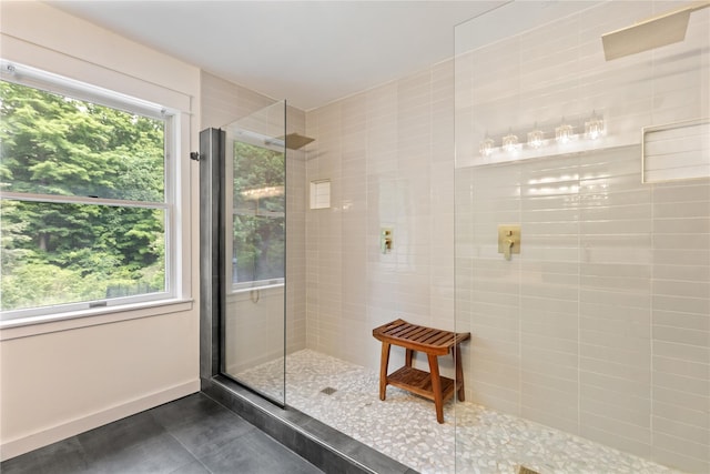 41 Indian Hill Rd, Brewster, NY 10509 - full bathroom with tiled shower and baseboards