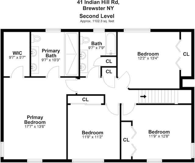 41 Indian Hill Rd, Brewster, NY 10509 - view of home floor plan