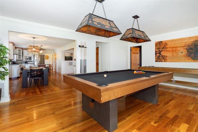 53 Vista Ln, Port Jervis, NY 12771 - playroom with wood finished floors and billiards