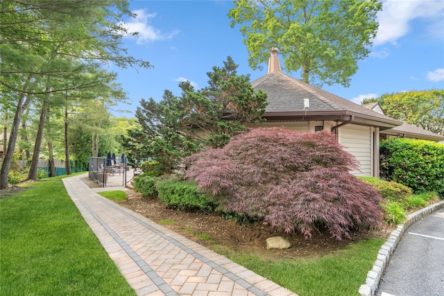 55 Maple Run Dr, Jericho, NY 11753 - view of side of property with a shingled roof