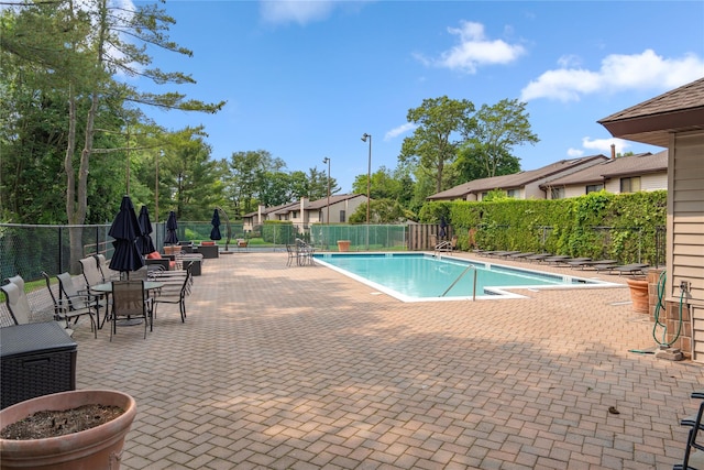 55 Maple Run Dr, Jericho, NY 11753 - community pool with a patio