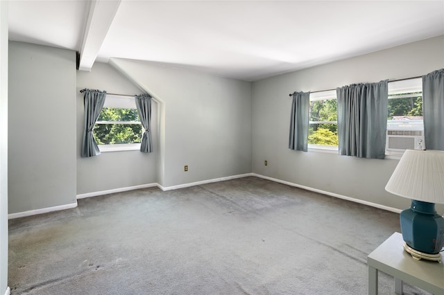 94 E Way, Mount Kisco, NY 10549 - unfurnished room with carpet floors, cooling unit, and beamed ceiling