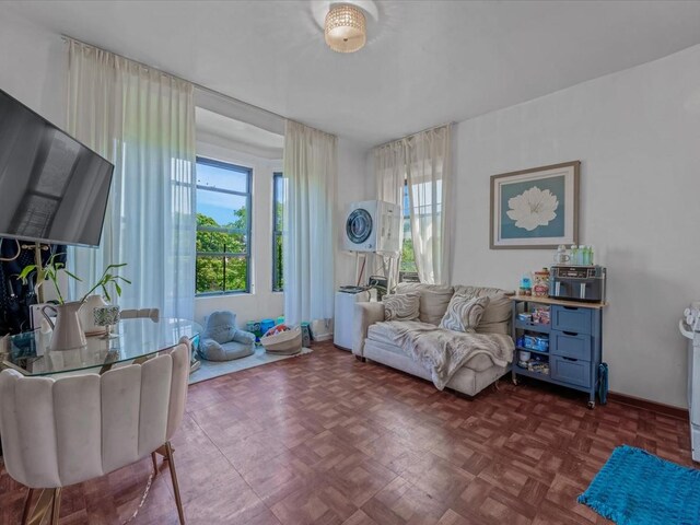 550 W 153rd St Unit 41, New York Manhattan, NY 10031 - living area featuring baseboards