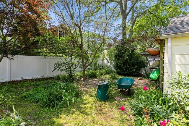 96 N Howells Point Rd, Bellport Village, NY 11713 - view of fenced backyard