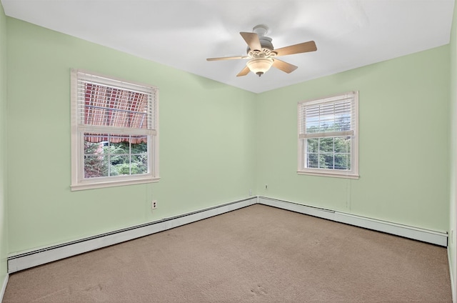 69 Crafts Rd, Carmel, NY 10512 - carpeted spare room featuring ceiling fan