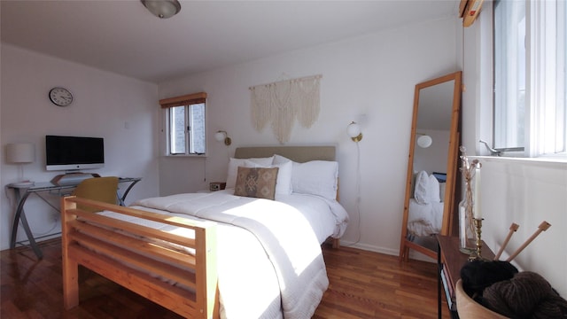 1651 201st St, Bayside, NY 11360 - bedroom featuring wood finished floors