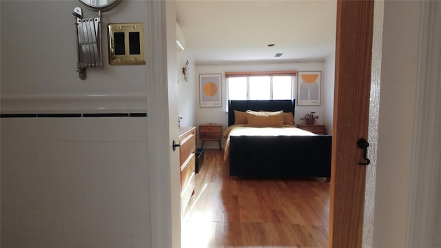 1651 201st St, Bayside, NY 11360 - bedroom with wood finished floors and crown molding