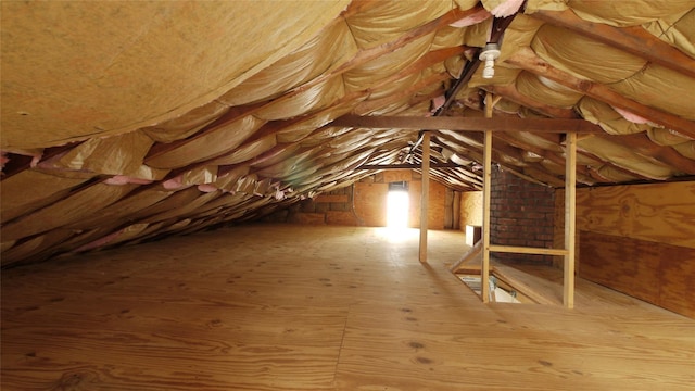 1651 201st St, Bayside, NY 11360 - view of unfinished attic
