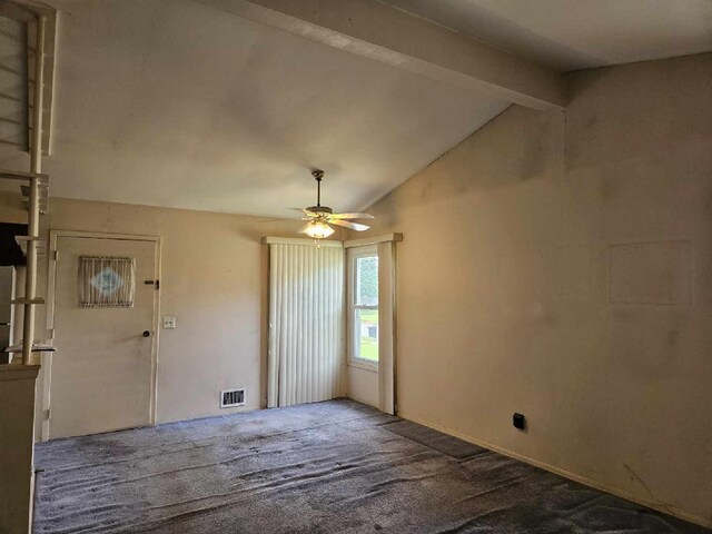 209 Loop Dr, Sayville, NY 11782 - carpeted empty room featuring ceiling fan