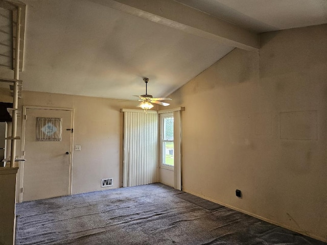 209 Loop Dr, Sayville, NY 11782 - carpeted spare room featuring a ceiling fan