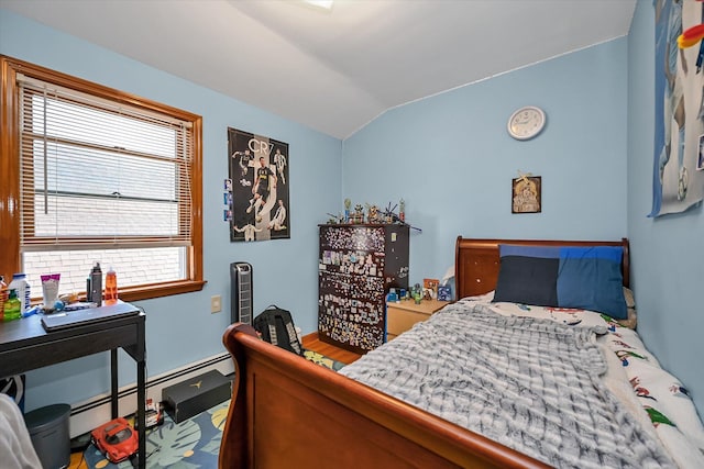4539 192nd St, Flushing, NY 11358 - bedroom with lofted ceiling